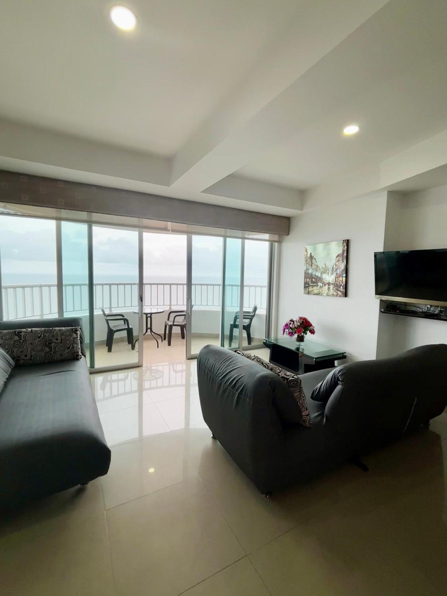 Paraiso En Bocagrande Con Vista Al Mar Cartagena Екстер'єр фото