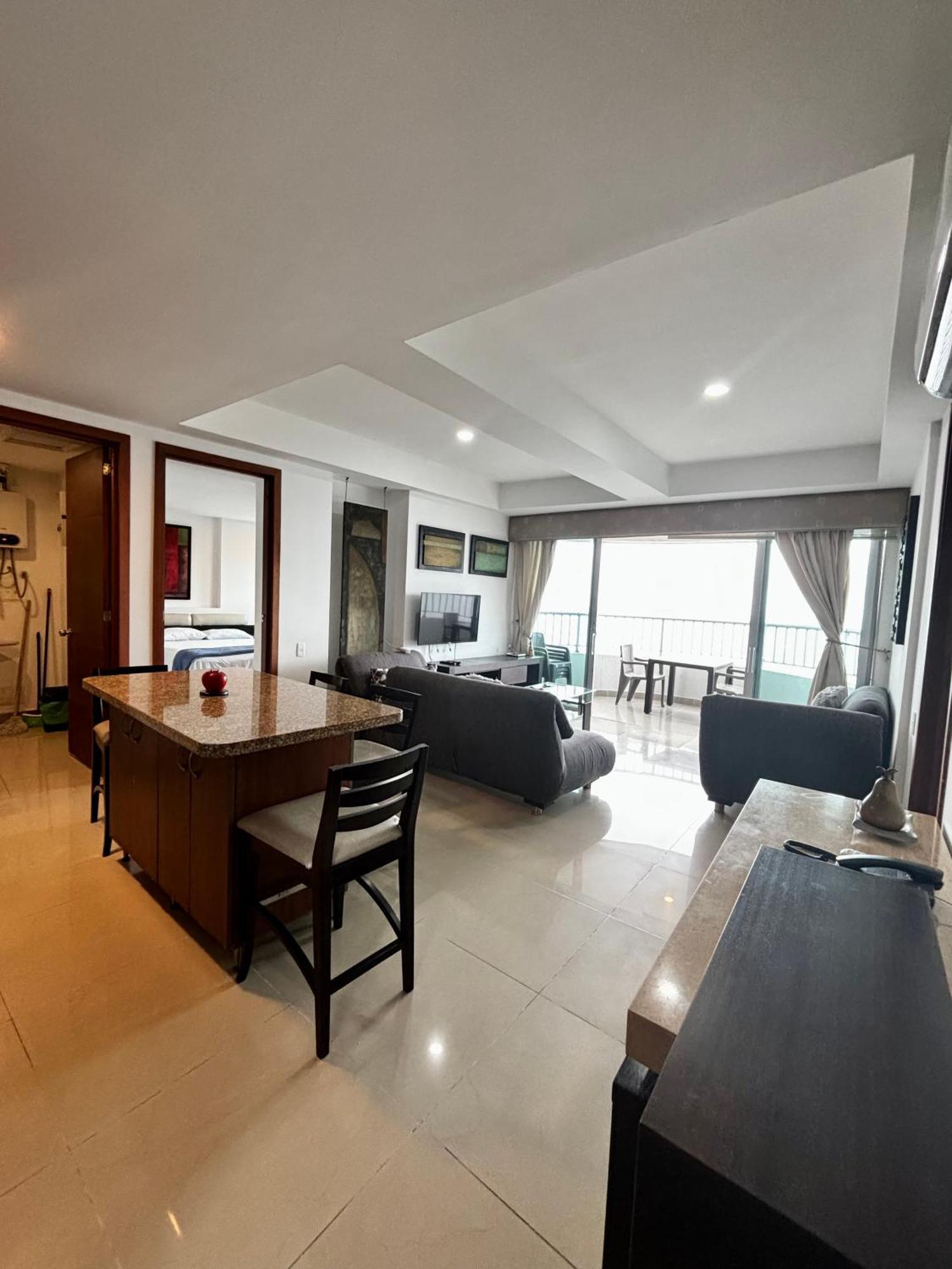 Paraiso En Bocagrande Con Vista Al Mar Cartagena Екстер'єр фото