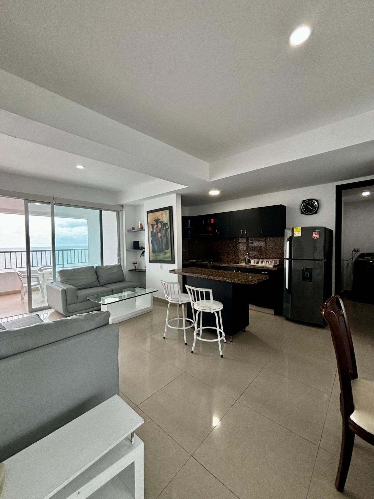Paraiso En Bocagrande Con Vista Al Mar Cartagena Екстер'єр фото