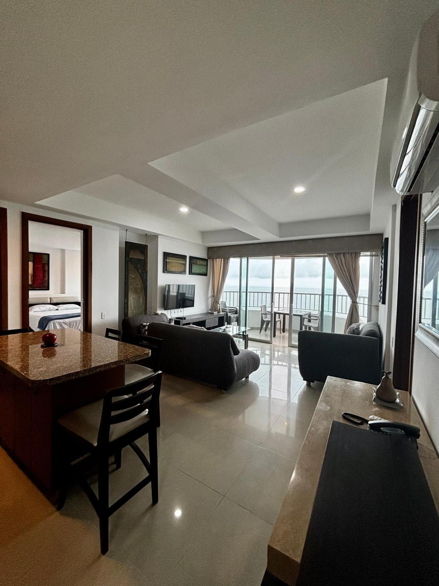 Paraiso En Bocagrande Con Vista Al Mar Cartagena Екстер'єр фото